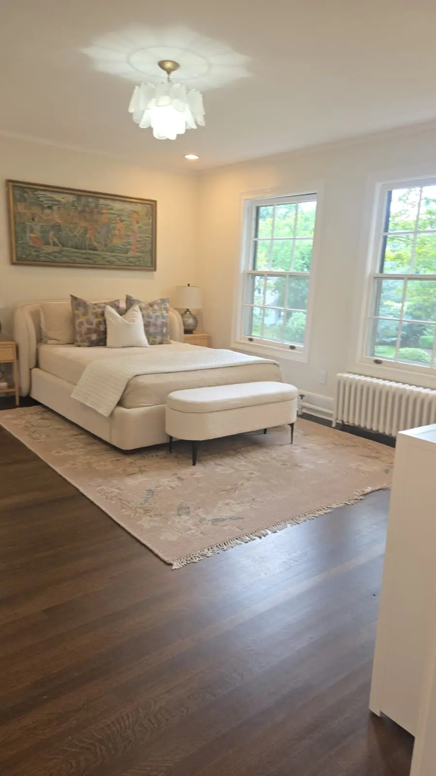 A welcoming room refreshed by the 3 Angel’s team